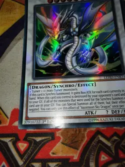 Ascension Sky Dragon lehd-enb34 1st Edition (LP) Ultra Rare Yu-Gi-Oh! - Image 3