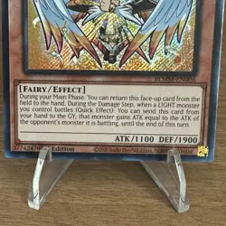 Yugioh TCG Honest BLMM-EN006 1st Edition Secret Rare Battle Of Legends - Image 3