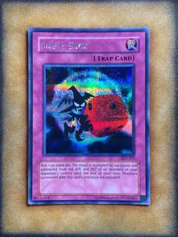 Yugioh Skull Dice EDS-003 Parallel Secret Rare NM - Image 1
