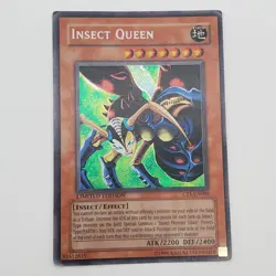 Yugioh Insect Queen CT1-EN005 Secret Rare MP - Image 1
