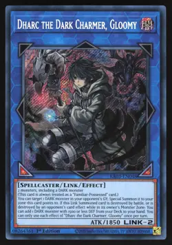 Dharc the Dark Charmer, Gloomy - RA03-EN048 - Secret Rare - Yugioh - Image 1