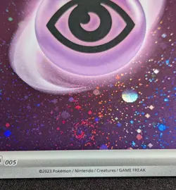 Psychic Energy 2023 1 SWIRL Cosmos Holo Pokemon Card SVE 005 (NM) - Image 3