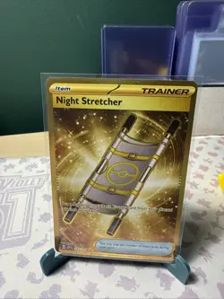Pokemon TCG Night Stretcher Holo Card 251/191 Sv08: Surging Sparks Hyper Rare NM - Image 1