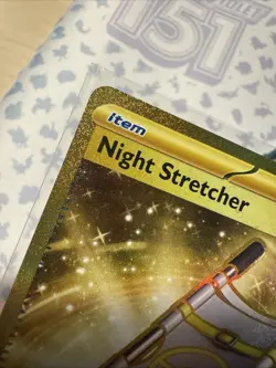 Pokemon TCG Night Stretcher Holo Card 251/191 Sv08: Surging Sparks Hyper Rare NM - Image 5