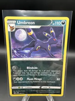 Umbreon - 2025 McDonalds Happy Meal Pokemon Dragon Discovery Card 009/015 - Image 1