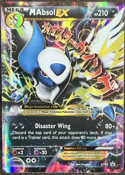 Mega M Absol EX XY63 Black Star Promo Holo 2015 Pokemon Card - Image 1
