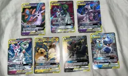 Pokemon Tag Team Chinese Cards Lot Of 7 - All Near Mint Or Better! - Image 1