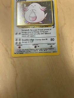 Chansey - 3/130 - Pokemon Base Set 2 Holo Rare Card WOTC NM-LP - Image 4