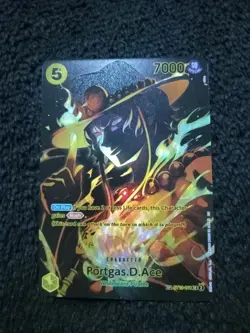 Portgas D. Ace Legacy of the Master One Piece Card SR/SP OP12 ST13-011 - Image 1