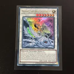 Michael, The Arch-Lightsworn Common UNL Edition NM Yugioh Card - Image 1