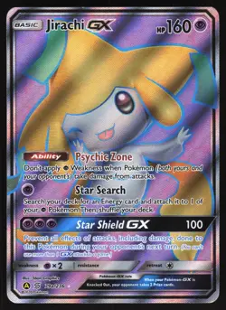 Jirachi GX - 79a/236 - Full Art Promo Sun & Moon Alternate Art - Pokemon Card 2 - Image 1