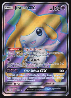 Jirachi GX - 79a/236 - Full Art Promo Sun & Moon Alternate Art - Pokemon Card 1 - Image 1