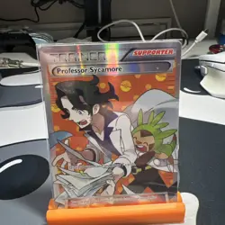 Professor Sycamore - 114/114 XY Steam Siege Ultra Rare Card Full Art Pokemon TCG - Image 2