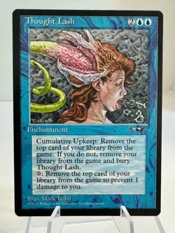 MTG Alliances Thought Lash Rare Vintage - Image 1