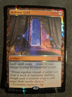 1x Defense Grid NM Kaladesh Inventions - Masterpieces EDH MTG MAGIC x1 - Image 1