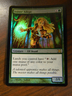 MTG 10th Edition Foil Rare Joiner Adept Excellent - NM Cond - Image 1
