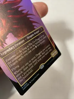 MTG The Ur-Dragon BORDERLESS FOIL Commander Masters 0698 NM - Image 2