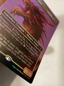 MTG The Ur-Dragon BORDERLESS FOIL Commander Masters 0698 NM - Image 3