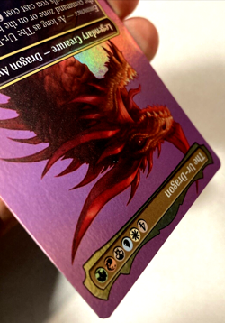 MTG The Ur-Dragon BORDERLESS FOIL Commander Masters 0698 NM - Image 4