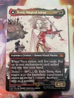 Terra, Magical Adept (Borderless) Final Fantasy Regular Near Mint 2025 - Image 1