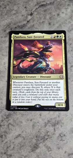 Pantlaza, Sun-Favored Commander: the Lost Caverns of Ixalan Regular Mythic MTG - Image 1