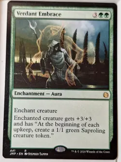 Verdant Embrace - Jumpstart - Magic the Gathering MTG Nice! - Image 1