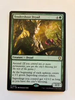 MTG Tendershoot Dryad Commander: Bloomburrow Regular NM Magic the Gathering - Image 1