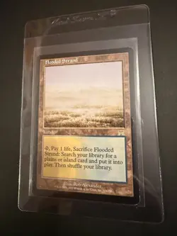 Flooded Strand Onslaught Rare 2002 MTG Magic: The Gathering Single LP - Image 1