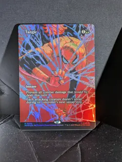 MTG Spider-Man MYTHIC 0038 Tangle Foil - Image 1