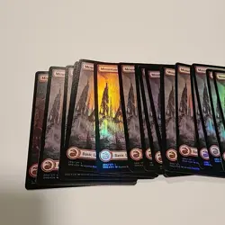 Magic The Gathering Full Art Lands Mic Lot Near Mint Condition - Image 2
