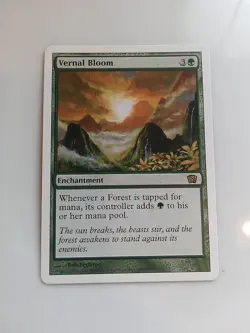 MTG 8th Edition #286 Vernal Bloom LP x1 - Image 1