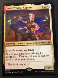 Sami, Wildcat Captain - EOE - MTG - EN - NM - 0226 - Image 1