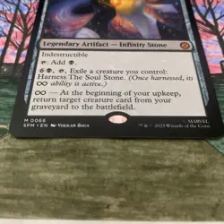 MTG Marvel Spider-man - The Soul Stone #0066 - Mythic Non Foil - NM & Pack Fresh - Image 3
