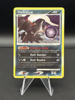 Pokemon TCG Darkrai 3/100 - D&P Majestic Dawn Rare Reverse Holo - MP - Image 1