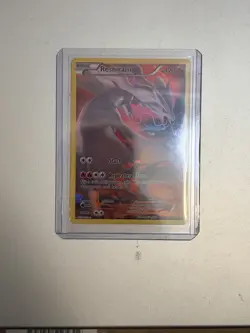 Reshiram XY74 Full Art Holo Black Star Pokemon TCG Card - Image 1