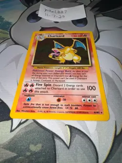 Charizard 004/102 Base Set Holo Pokemon TCG - Image 3