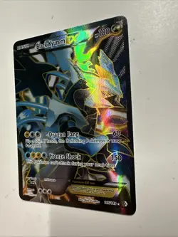 Black Kyurem EX - 145/149 - Pokemon Boundaries Crossed Black White Full Art NM - Image 2