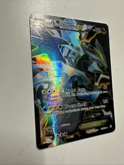 Black Kyurem EX - 145/149 - Pokemon Boundaries Crossed Black White Full Art NM - Image 3