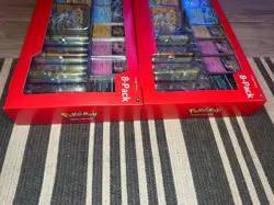 2x Lot Pokemon Prismatic Evolutions Costco 8 Mini-Tin Bundle w/Promo SEALED - Image 5