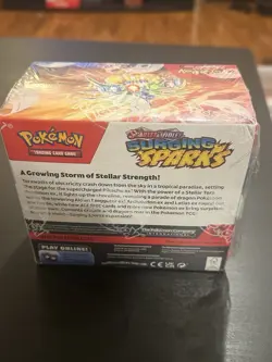 Pokemon TCG Scarlet & Violet Surging Sparks Booster Box Factory Sealed - Image 2