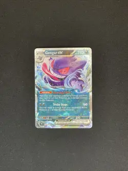 Pokemon Temporal Forces 104/162 Gengar ex DR NM - Image 1