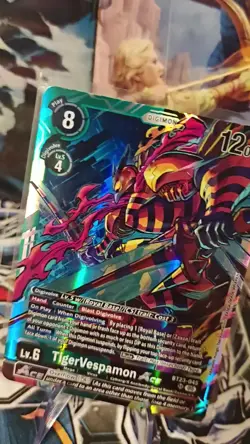 Digimon Card Game TigerVespamon ACE BT23-045 SR BT23 Hackers Slumber NM See Pics - Image 2