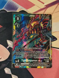 Digimon Card Game TigerVespamon ACE BT23-045 SR BT23 Hackers Slumber NM See Pics - Image 5