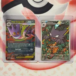 Haunter 027 Promo + Mega Gengar ex 056/094 - Box Fresh - Pokemon Card Lot #885 - Image 1