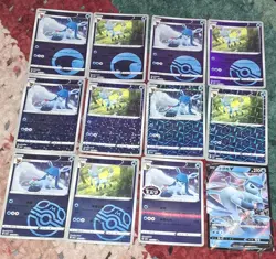 Exclusive STAMPED Glaceon CBB2C Gem Vol 2 12 CARD LOT S-CHINESE Pokemon TCG MINT - Image 2