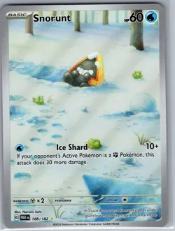 Snorunt 188/182 SV04: Paradox Rift - Pokemon Card - NM - Image 1