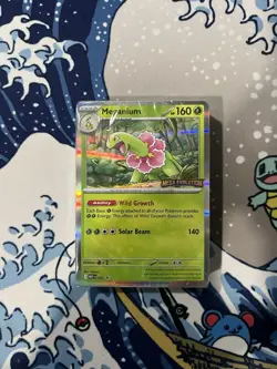 Meganium Mega Evolution Stamped Build and Battle Promo Sealed 40 Card Deck - Image 1