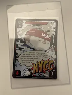 Vibes Tcg PSA NYCC Exclusive 2025 Promo Lil Comic Penguin Card - Image 1