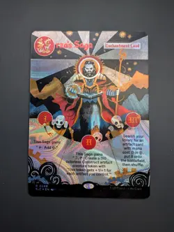 Urza's Saga Halo Foil MTG Encyclopedia Of Magic Secret Lair - Image 1
