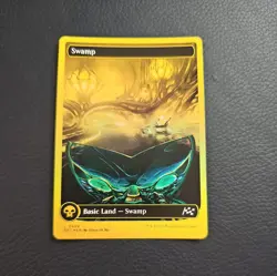 Swamp (0509) (First-Place Foil) - Aetherdrift - Magic: The Gathering DFT MTG - Image 1